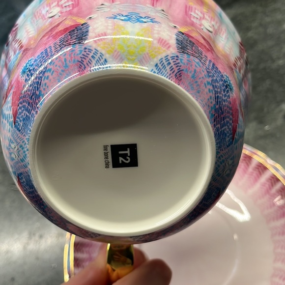 T2 gigantic cup/plates set, NWOT - Picture 3 of 8